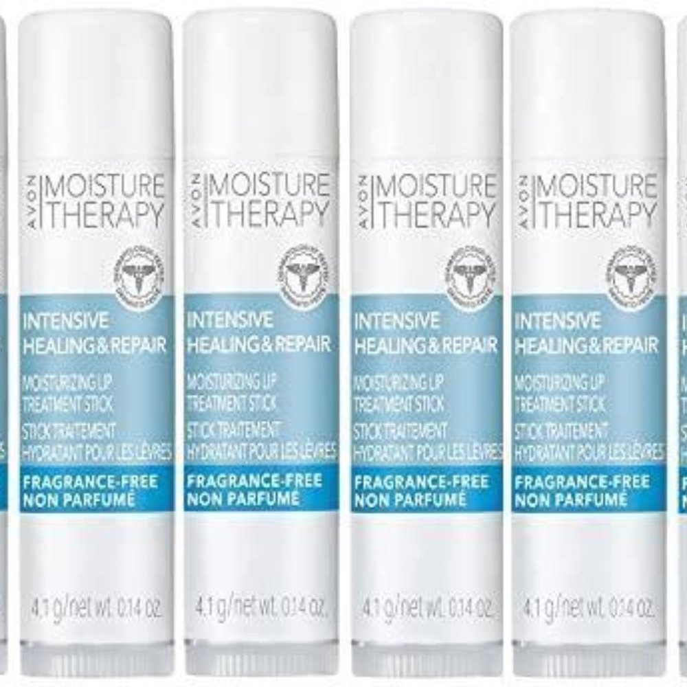FOUR Avon Moisture Therapy Intensive Healing & Repair Moisturizing Lip Treatment